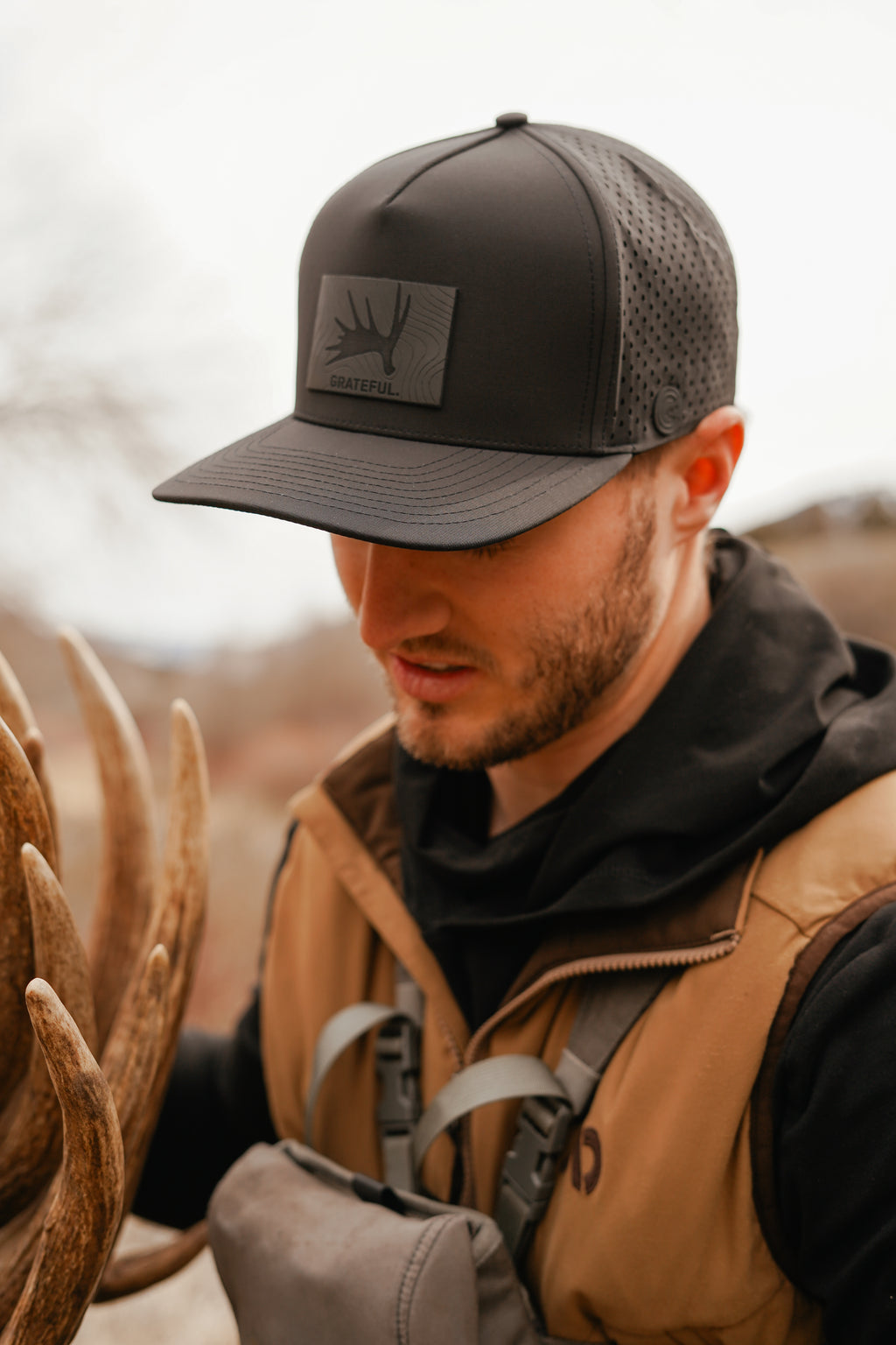 GRATEFUL Premium Moose Shed Hat